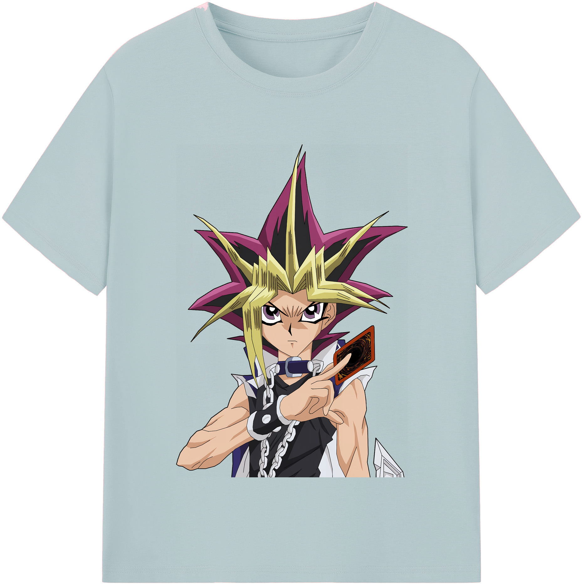 （画像用） 遊☆戯☆王 Yu-Gi-Oh! 綿100％半袖Tシャツ（フロントプリント）